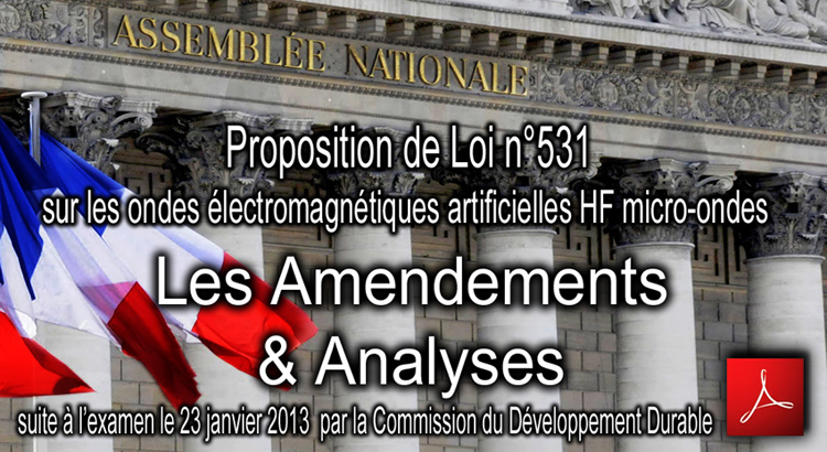 Amendements_Analyses_Proposition_de_Loi_531_Risques_Ondes_Electromagnetiques_Assemblee_Nationale_flyer_750_23_01_2013