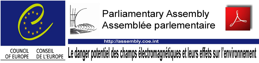Assemblee_Parlementaire_Conseil_de_l_Europe_Rapport_Danger_potentiel_des_Champs_Electromagnetiques_06_05_2011