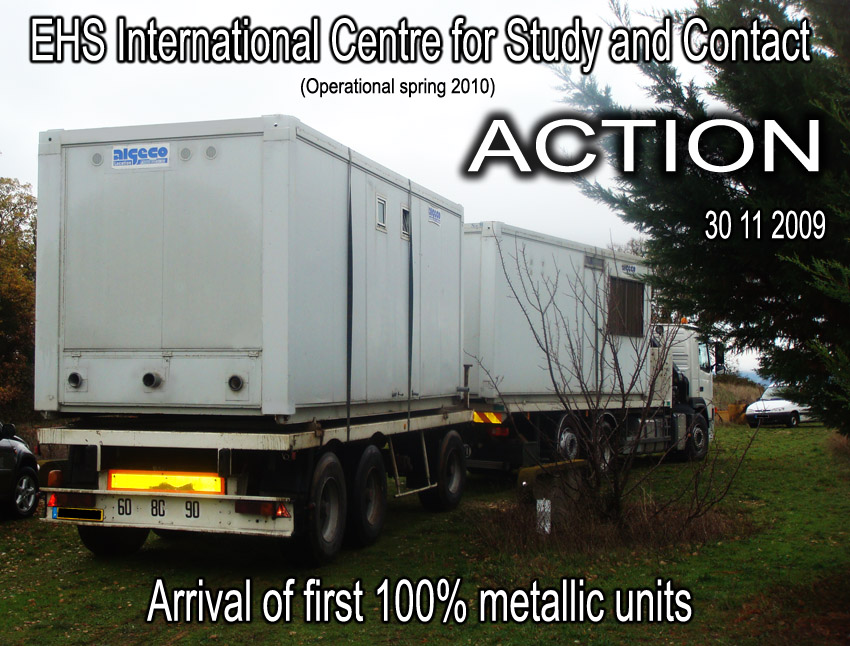 EHS_International_Centre_for_Study_and_Contact_arrival_metallic_units_30_11_2009_11_France