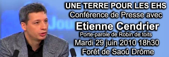 Etienne_Cendrier_Conference_presse_Une_terre_pour_les_EHS_news