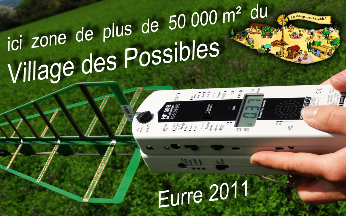 Le_Village_des_Possibles_Eurre_2011_EHS_Zone_Eligibile_Mesures_CEM_BF_et_HF_in_situ