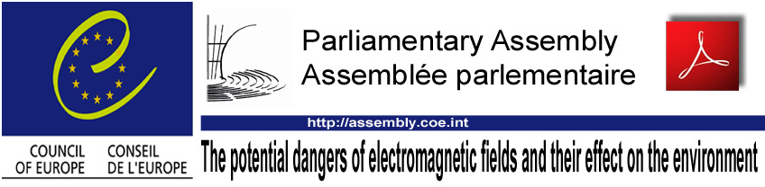 Parliamentary_Assembly_Council_of_Europe_Report_The_potential_dangers_of_electromagnetic_fields_and_their_effect_on_the_environment_06_05_2011