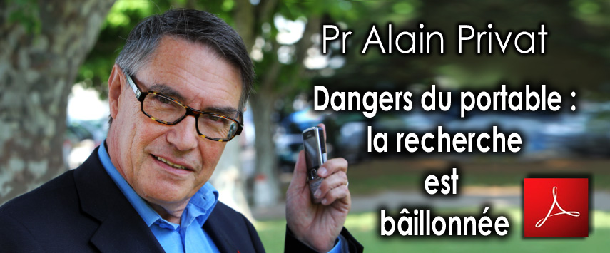 Pr_Alain_Privat_Neurobiologiste_Dangers_du_portable_la_recherche_est_baillonnee_23_06_2011
