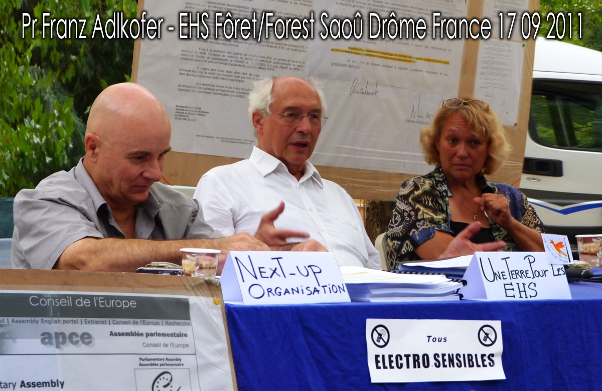 Pr_Franz_Adlkofer_Intervention_Tribune_Foret_de_Saou_Drome_France_17_09_2011_Une_Terre_Pour_les_EHS